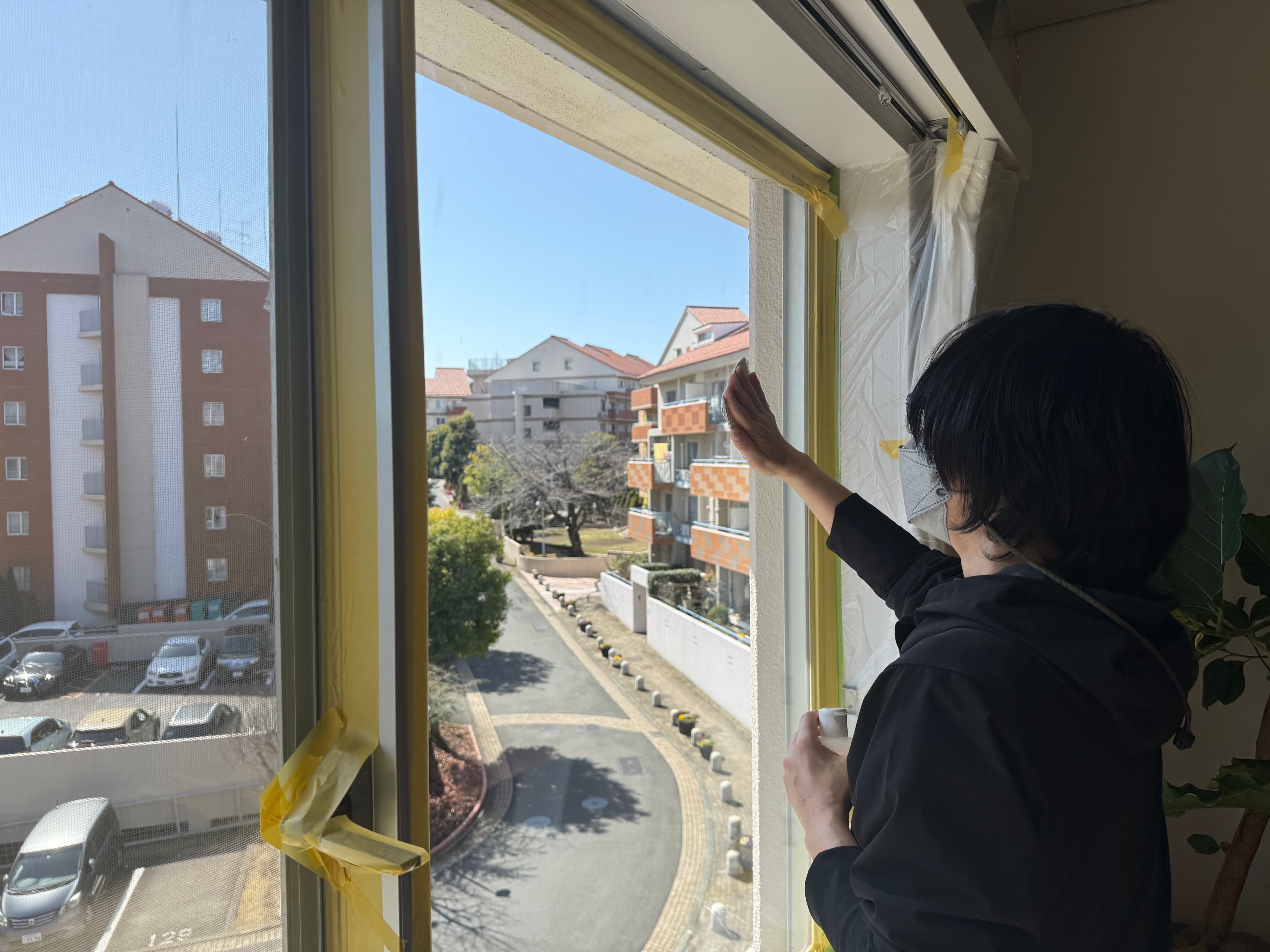 手順04: 乾燥プライマー塗布